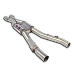 Supersprint Centre exhaust + "X-Pipe" BMW F10 550i V8 10-12
