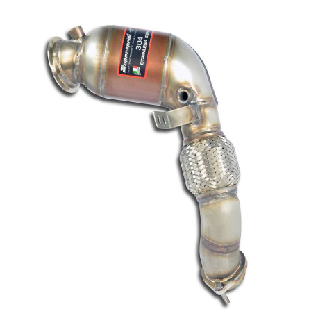 Изпускателни системи SUPERSPRINT Supersprint Turbo downpipe kit + Metallic catalytic Left BMW G30 M550i LCi xDrive 21-24 (with valve) | race-shop.bg