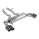 Изпускателни системи SUPERSPRINT Supersprint Rear exhaust Right "Gun Metal Grey" OO90 - Left OO90 with valve BMW G02 X4 M40i xDrive 17+ (with valve) | race-shop.bg