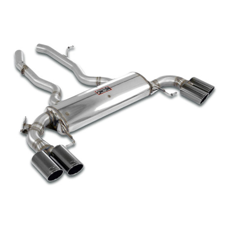 Изпускателни системи SUPERSPRINT Supersprint Rear exhaust Right "Gun Metal Grey" OO90 - Left OO90 with valve BMW G02 X4 M40i xDrive 17+ (with valve) | race-shop.bg
