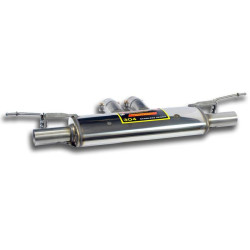 Supersprint Rear exhaust "Racing" Right - Left BMW F15 X5 50i xDrive V8 Bi-turbo 14+
