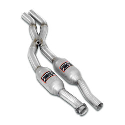 Supersprint Front exhaust + "X-Pipe" BMW E34 530i Sedan/Touring (6 cyl.- M30) 87-92