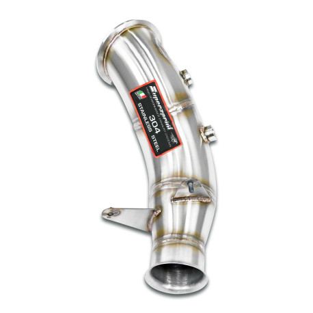 Изпускателни системи SUPERSPRINT Supersprint Downpipe (Replaces catalytic converter) BMW F87 M2 Coupè 16-18 (with valve) | race-shop.bg