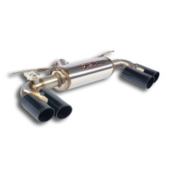Supersprint Rear exhaust Right OO90 - Left OO90 "Gun Metal Grey" with valve BMW F87 M2 Coupè 16-18 "TWIN PIPE" (with valve)