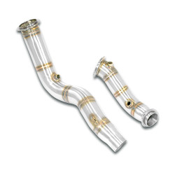Supersprint Turbo downpipe kit (Deletes the primary catalytic) BMW F87 M2 Competition 18-21 (with valve)