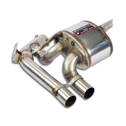 Supersprint Dual Sound rear muffler left with flap BMW F87 M2 Competition 18-21 (with valve)
