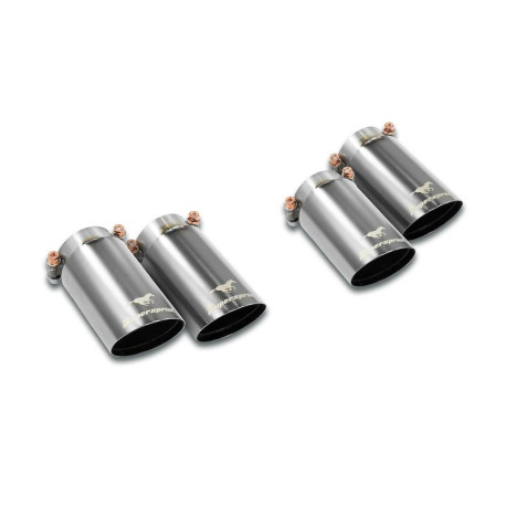 Изпускателни системи SUPERSPRINT Supersprint Endpipe kit "Gun Metal Grey" OO80 Right - OO80 Left BMW F87 M2 Competition 18-21 (with valve) | race-shop.bg