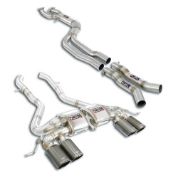 Supersprint J-Pipe Race Package - completeDeletes the secondary catalytics + OPFs + mid resonator BMW G87 M2 22-23