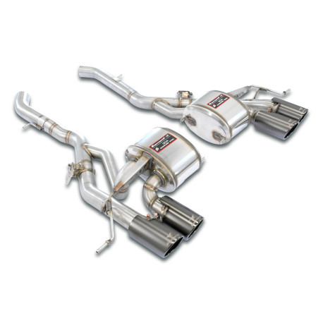Изпускателни системи SUPERSPRINT Supersprint Rear exhaust right OO100 - left OO100 "Gun Metal Grey", with valves BMW G87 M2 22-23 | race-shop.bg