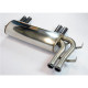 Изпускателни системи SUPERSPRINT Supersprint Rear muffler "Sport" Right - Left BMW E46 M3 3.2i Coupé/Cabrio (Euro) 00-06 (Sport - 2 x Ø60mm) | race-shop.bg
