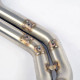 Изпускателни системи SUPERSPRINT Supersprint Centre exhaust Twin Pipe - non resonated BMW E46 M3 3.2i Coupé/Cabrio (Euro) 00-06 (Race - 2 x Ø63,5mm) | race-shop.bg