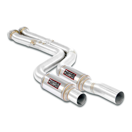 Изпускателни системи SUPERSPRINT Supersprint Front exhaust - resonated (Deletes the secondary catalytics) BMW F97 X3 M 19-21 (with valve) | race-shop.bg