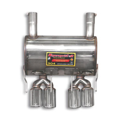 Supersprint "Sport" rear muffler Right OO100 - Left OO100 CORVETTE C6 Z06 7.0i V8 06-13
