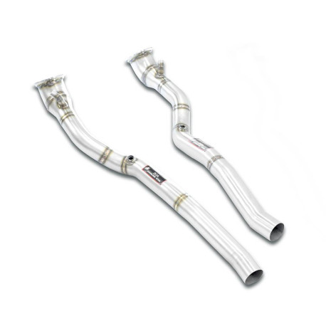 Изпускателни системи SUPERSPRINT Supersprint Front pipes kit Right - Left (Replaces catalytic converter) FERRARI F12 Berlinetta 6.3L V12 12-17 (with valve) | race-shop.bg