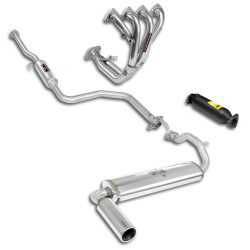 Supersprint Sport package Ø50, Complete system HONDA CIVIC 3d. 1.6 V-Tec Kat 87-91
