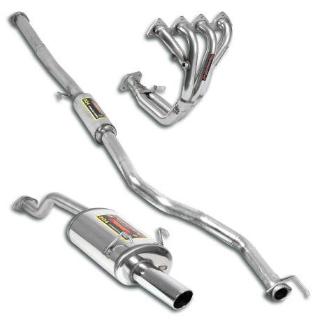 Изпускателни системи SUPERSPRINT Supersprint Sport package Ø60, Complete system HONDA CIVIC 4d. 1.6 VTi 92-96 | race-shop.bg