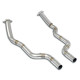 Изпускателни системи SUPERSPRINT Supersprint Downpipe kit Right - Left (Deletes the catalytic) JAGUAR F-Type R Coupè / Convertible 14-19 (with valve) | race-shop.bg