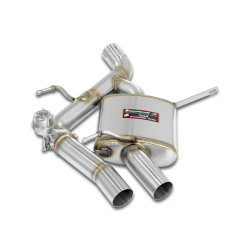 Supersprint Rear exhaust "Race" Left with valve (Vacuum) JAGUAR F-Type R Coupè / Convertible 14-19 (with valve)