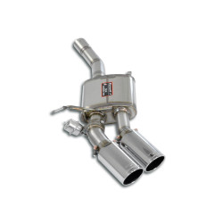 Supersprint Rear exhaust Left OO90 with valve JAGUAR XKR Coupè / Cabrio 5.0L V8 Supercharged 09-14 (with valve)