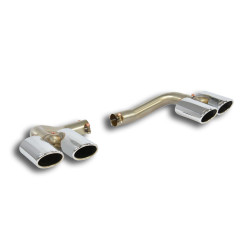 Supersprint Endpipe kit 4 exit ov. 90x60 Right + ov. 90x60 Left (for stock diffuser) MERCEDES W246 B 160 1.6T 15+