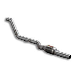 Supersprint Turbo downpipe kit Right with Metallic catalytic MERCEDES W220 S 600 V12 Bi-turbo 03-04