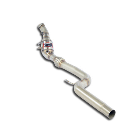 Изпускателни системи SUPERSPRINT Supersprint Downpipe Right with Metallic catalytic converter MERCEDES C217 S 500 / S 550 4.7i V8 Bi-Turbo 14-17 (with valve) | race-shop.bg