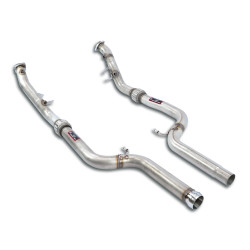Supersprint Downpipe kit Right - Left (Deletes the catalytic) MERCEDES C217 S 500 / S 550 4.7i V8 Bi-Turbo 14-17 (with valve)