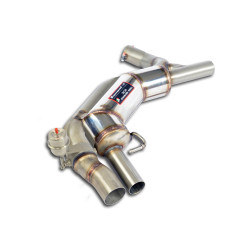 Supersprint Rear exhaust Left with valve MERCEDES C217 S 500 / S 550 4.7i V8 Bi-Turbo 14-17 (with valve)