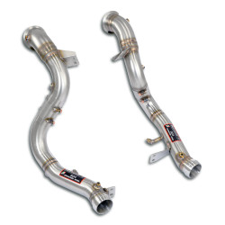 Supersprint Downpipe kit Right + LeftDeletes the primary and the secondary catalytics MERCEDES C217 S 560 4.0i V8 Bi-Turbo 18-20