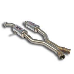 Supersprint Central muffler + "X-Pipe" MERCEDES W164 ML 350 V6 05-11