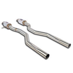 Supersprint Centre exhaust Right - Left MERCEDES W166 ML 500 / 550 4.7i Bi-Turbo V8 12-15