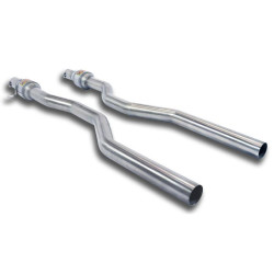 Supersprint Centre pipes + catalytic converters kit Right - Left MERCEDES W166 ML 500 / 550 4.7i Bi-Turbo V8 12-15