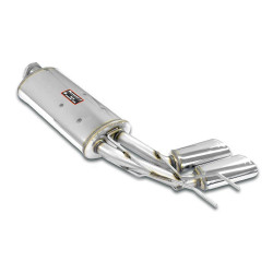 Supersprint Rear exhaust Right "Race" 120x80 MERCEDES W463 (4-door) G500 / G550 V8 (M176, Bi-Turbo 4.0l Engine) 15-17