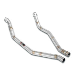 Supersprint Downpipe kit right - left for OEM manifold (LHD Only) MERCEDES W109 300 SEL (6.3L V8) 67-72 (Sport System)