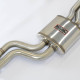 Изпускателни системи SUPERSPRINT Supersprint Centre + rear exhaust 95x75 "S-Bend" MERCEDES W124 E 60 AMG V8 93-95 | race-shop.bg