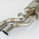 Изпускателни системи SUPERSPRINT Supersprint Centre + rear exhaust 95x75 "S-Bend" MERCEDES W124 E 60 AMG V8 93-95 | race-shop.bg