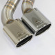 Изпускателни системи SUPERSPRINT Supersprint Centre + rear exhaust 95x75 "S-Bend" MERCEDES W124 E 60 AMG V8 93-95 | race-shop.bg