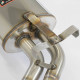 Изпускателни системи SUPERSPRINT Supersprint Centre + rear exhaust 95x75 "S-Bend" MERCEDES W124 E 60 AMG V8 93-95 | race-shop.bg