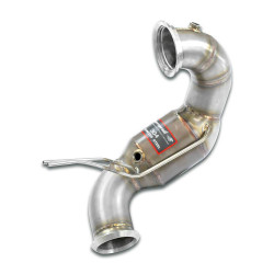 Supersprint Downpipe + Metallic catalytic converter MERCEDES W177 A 45 AMG 4-Matic+ 20+ (with valve)