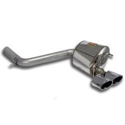 Supersprint Rear muffler Sport Right 120x80 MERCEDES W204 C63 AMG V8 07-13
