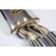 Изпускателни системи SUPERSPRINT Supersprint Rear exhaust Left 120x80 with valve MERCEDES W221 S 63 AMG V8 07-10 (with valve) | race-shop.bg
