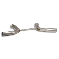 Supersprint Connecting pipes kit Right + Left for OEM centre exhaust MERCEDES R230 SL 55 AMG V8 Kompressor 01-06