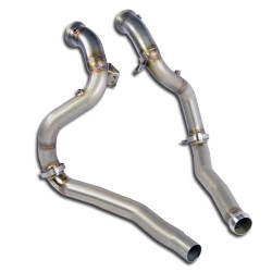 Supersprint Downpipe kit Right + Left (Replaces catalytic converter) (RHD - LHD) MERCEDES C190 AMG GT 4.0i V8 Bi-Turbo 15+