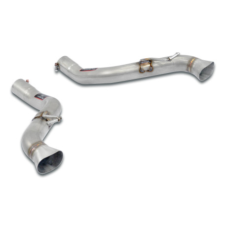 Изпускателни системи SUPERSPRINT Supersprint Rear pipe Right - Left (Muffler delete)For OEM diffusor MERCEDES C190 AMG GT 4.0i V8 Bi-Turbo 15+ | race-shop.bg
