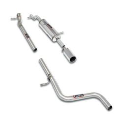 Supersprint Cat.-Back exhaust package - B OPEL CORSA F 1.2i T 20+