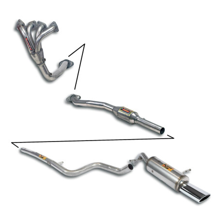 Изпускателни системи SUPERSPRINT Supersprint Kit "A" PEUGEOT 207 1.6i 16v 06-07 | race-shop.bg