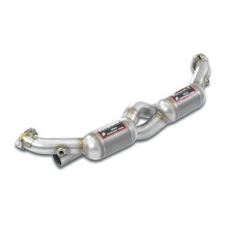 Supersprint Front pipe with Metallic catalytic converter Right + Left PORSCHE 996 GT3 3.6i 99-01 "TOURING"