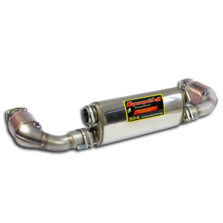 Изпускателни системи SUPERSPRINT Supersprint Rear exhaust Right - Left "Sport" + Metallic catalytic converters PORSCHE 997 Turbo 3.6i 06-09 | race-shop.bg