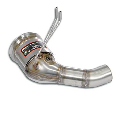 Изпускателни системи SUPERSPRINT Supersprint Downpipe Left + Metallic catalytic (Deletes GPF) PORSCHE 992 Turbo Coupè 20+ (with valve) | race-shop.bg