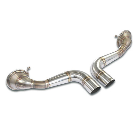 Изпускателни системи SUPERSPRINT Supersprint Rear pipe kit Right - Left "Megaphone" OO100 (Muffler delete) PORSCHE 992 GT3 4.0i 21+ (Cat. / GPF Back) | race-shop.bg
